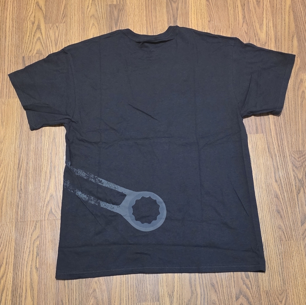 VTG Snap-On Tools Wrench Logo Tee Black Mens L Delta Magnum Weight Y2K 90s C44 - Picture 5 of 7